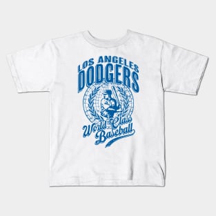 Vintage DODGERS World Class Baseball Kids T-Shirt